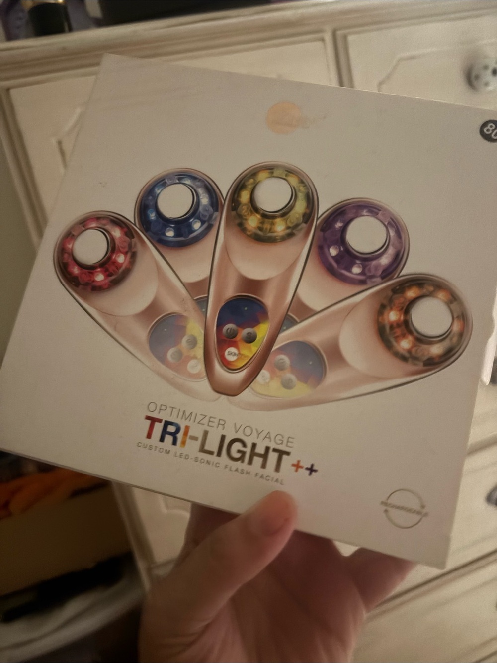 Tri-Light++ Optimizer Voyage LED-Sonic Facial Device - Multicolor